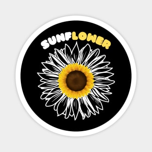 Sunflower Magnet